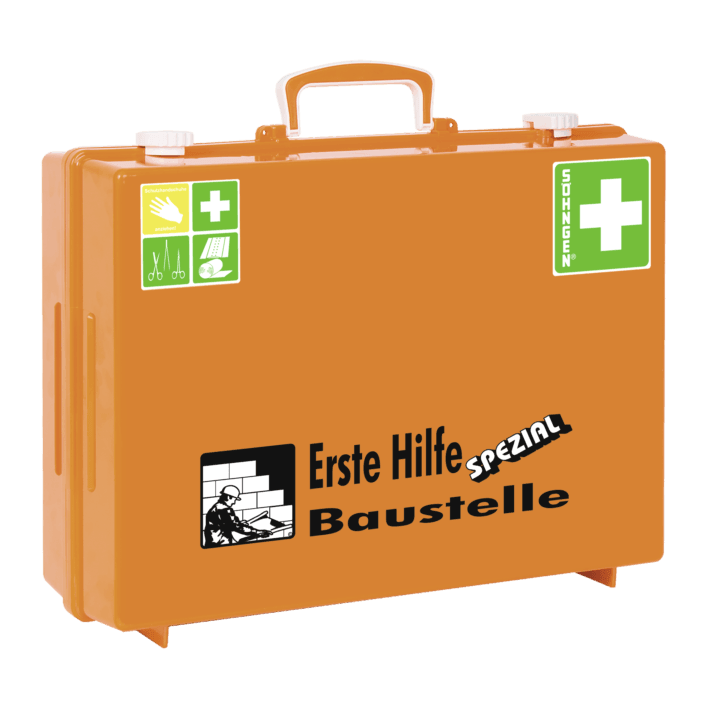 Erste-Hilfe SPEZIAL MT-CD Baustelle, 20 Jahre haltbar, 0360101 - Notemed Medizintechnik 
