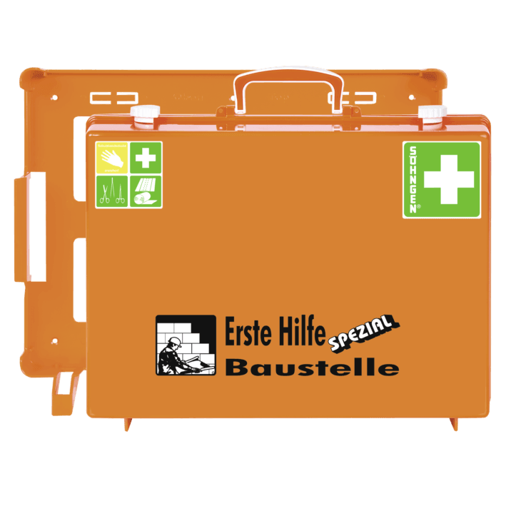 Erste-Hilfe SPEZIAL MT-CD Baustelle, 20 Jahre haltbar, 0360101 - Notemed Medizintechnik 