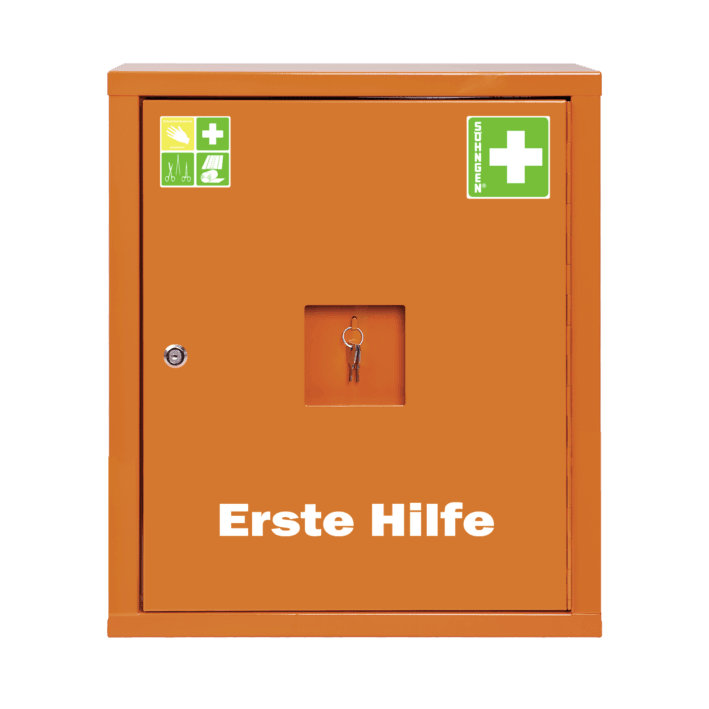 VBS EUROSAFE orange mit Füllung nach ÖNORM Z 1020-2, 0390003 - Notemed Medizintechnik 
