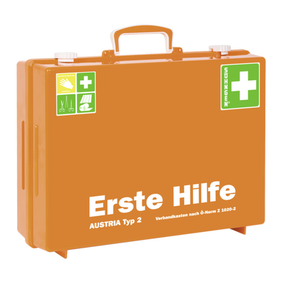 Erste Hilfe-Koffer MT-CD orange Füllung ÖNORM Z 1020-2, 0390155 Söhngen