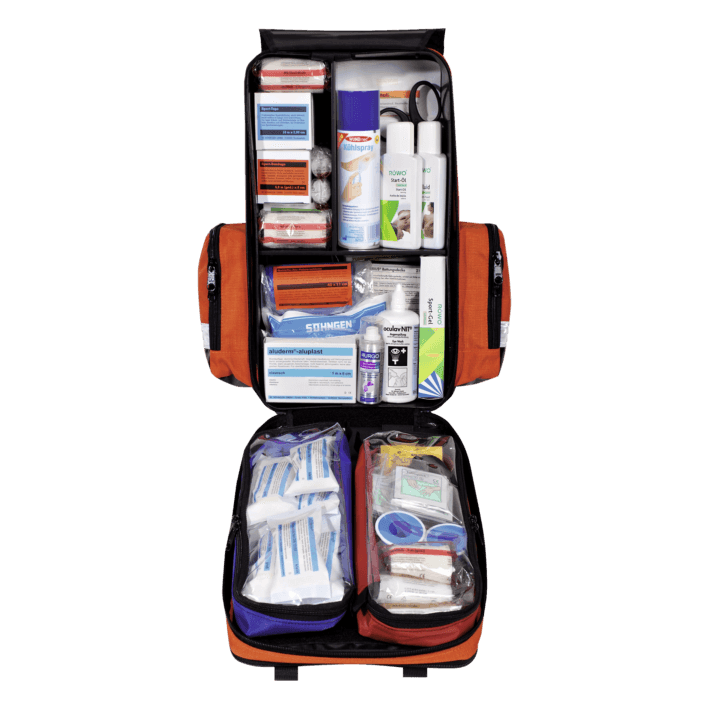 Söhngen OCTETT-Sport gefüllt, Erste Hilfe Rucksack gefüllt, Erste-Hilfe Rucksack, Rettungsrucksack, Sanitätsrucksack, 0406325 - Notemed Medizintechnik 