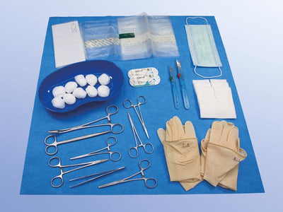 Thorax Drainage Anlage-Set "DUO", steril/vakuumiert, PZN 12561672, 0490000010 - Notemed Medizintechnik 