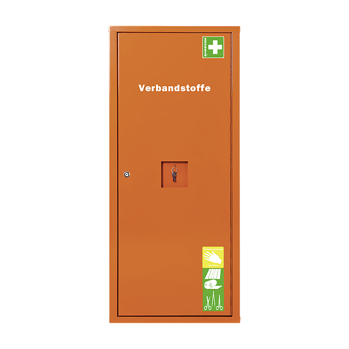 ANBAUSAFE Verbandstoffe gefüllt grün, weiß oder orange, 0501060, 0501057, 0501053 - Notemed Medizintechnik 