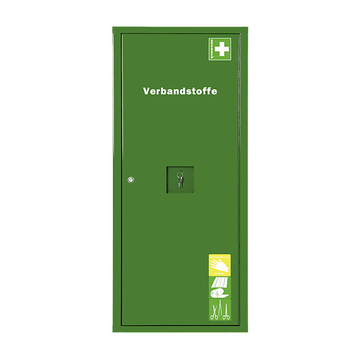 ANBAUSAFE Verbandstoffe gefüllt grün, weiß oder orange, 0501060, 0501057, 0501053 - Notemed Medizintechnik 