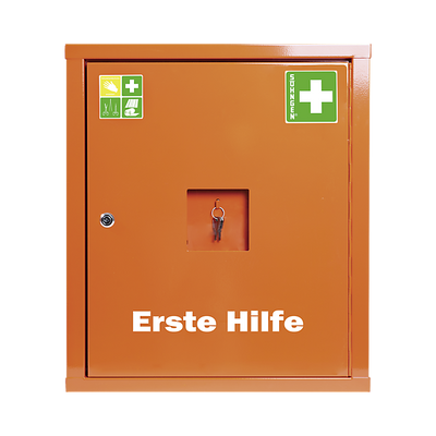 Verbandschrank EUROSAFE Industrie Norm orange oder weiß, wählbar, 0503003, 0503004 Söhngen