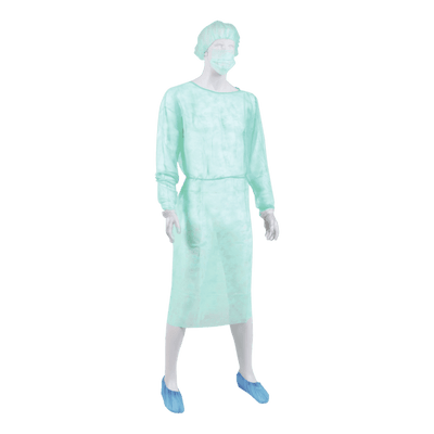 Einweg-Set Schutzbekleidung klein mit Kittel, 1005078 - Notemed Medizintechnik 