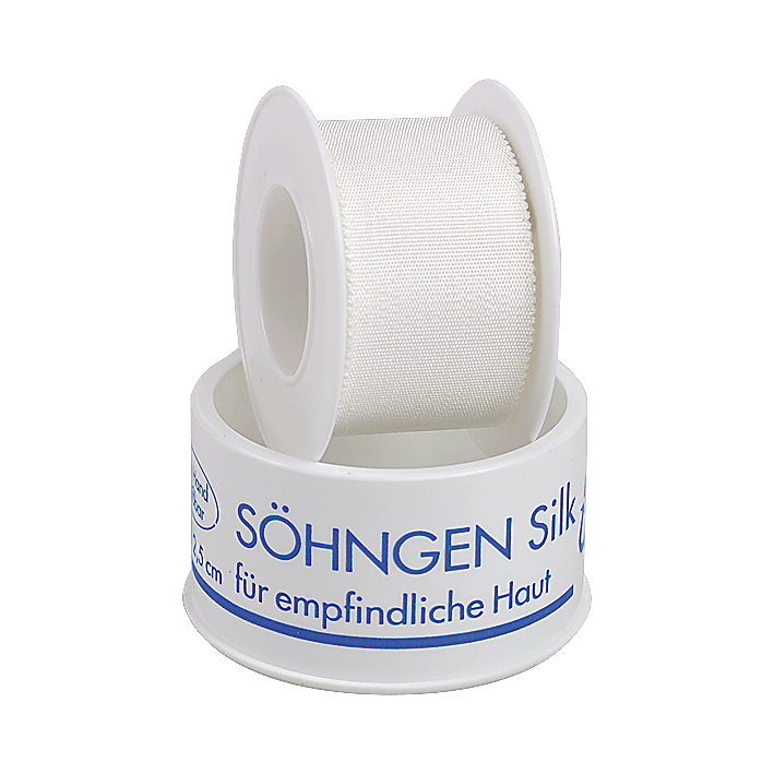 SÖHNGEN®-Silk 5 m x 1,25 cm & 5 m x 2,50 cm - Notemed Medizintechnik 