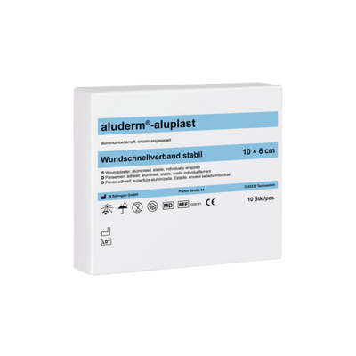 aluderm®-aluplast stabil 1 m x 6 cm, 1009151 - Notemed Medizintechnik 