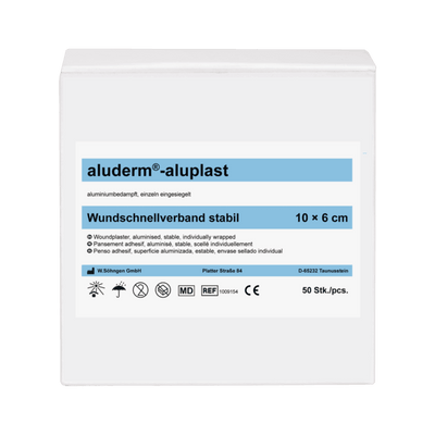 aluderm®-aluplast stabil 5 m x 6 cm, 1009154 Söhngen