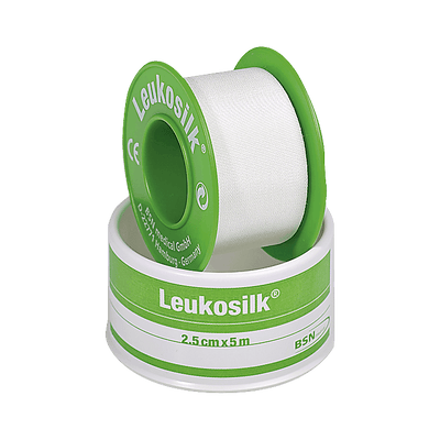 BSN Leukosilk 5 m x 1,25 cm, 5 m x 2,50 cm - Notemed Medizintechnik 
