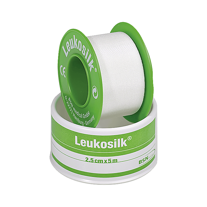 BSN Leukosilk 5 m x 1,25 cm, 5 m x 2,50 cm - Notemed Medizintechnik 