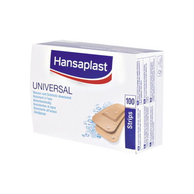 Hansaplast UNIVERSAL Strips 3,0 x 7,2 cm 100 Stück Söhngen