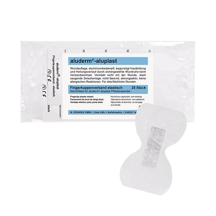 aluderm®-aluplast Nachfüllset Spender Kuppen 25 St., 1009913 - Notemed Medizintechnik 