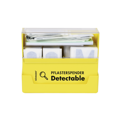Pflasterspender gelb Pflaster detectable gefüllt, 1009981 Söhngen