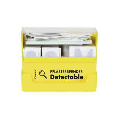 Pflasterspender gelb Pflaster detectable gefüllt, 1009981 - Notemed Medizintechnik 