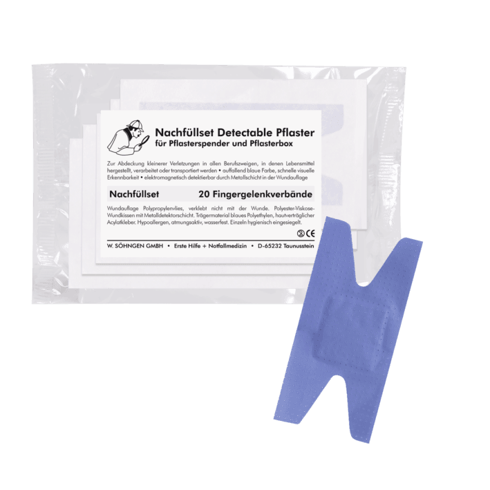 Nachfüllset detectable Fingergelenkverband à 20 St., 1009986 - Notemed Medizintechnik 