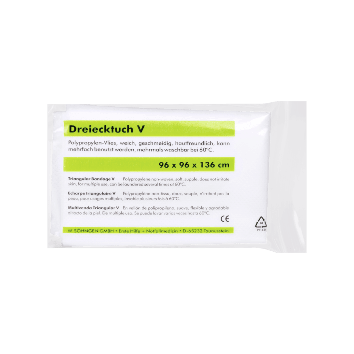 Dreiecktuch V reinweiß, 1010004 - Notemed Medizintechnik 
