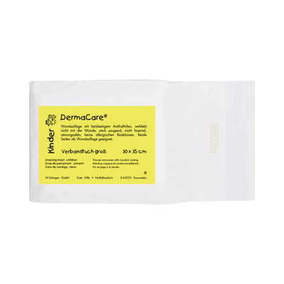 DermaCare® Kinder Verbandtuch 25 x 30 cm oder 30 x 35 cm - Notemed Medizintechnik 