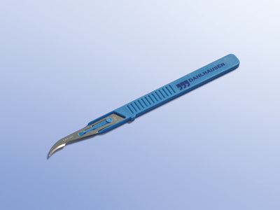 Fadentrennmesser mit Handgriff lang, Fadenmesser, 10 Stk/Pkg, 1100000025 Dahlhausen