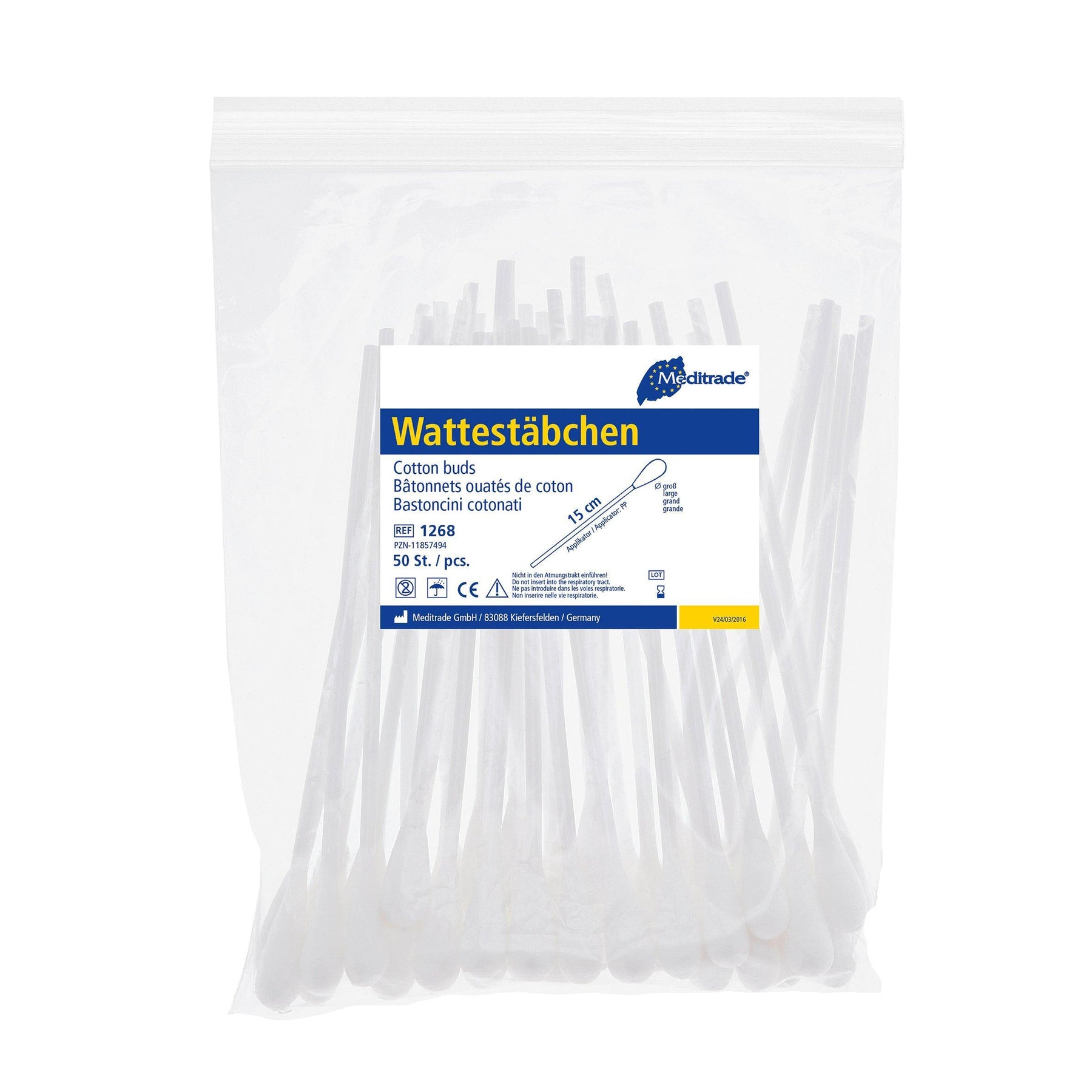Meditrade Wattest bchen L nge 15 Cm Gro er Kleiner Mittlerer Kopf meditrade-wattest-bchen-l-nge-15-cm-gro-er-kleiner-mittlerer-kopf