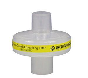 Clear Guard 3, Bakterien / Virenfilter, Luer, CO2-Port, mit Gänsegurgel, Tubus- Verlängerung, abgewinkelt, Beatmungsfiltern, die Patient - Notemed Medizintechnik 