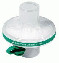 Clear-Therm™ Klimatisierungsfilter, Clear Therm Micro, Clear Therm 3, Clear Therm MIDI, Clear Therm MINI, Filter/HME, mit Gänsegurgel - Notemed Medizintechnik 