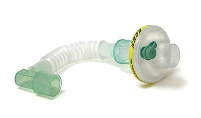 Clear Guard MIDI Filter, CO2-Port, mit Gänsegurgel, Superset, gerade, mit Mundstück, Tubusverlängerung/Winkel, ohne Luer Port, Clear-Guard Midi - Notemed Medizintechnik 