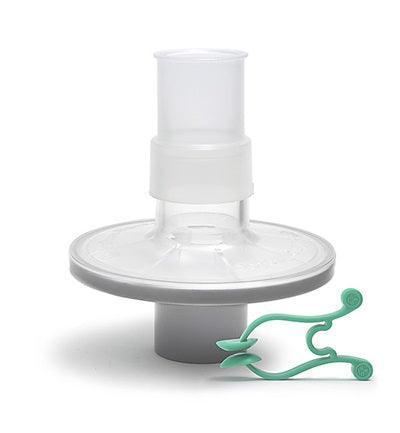 Pulmo-Protect Lungen-Funktionsfilter, Pulmo-Protect-Set, Filter, Mundstück, flex, Mundstück, Nasenclip für Lungenfunktions-Diagnostik - Notemed Medizintechnik 