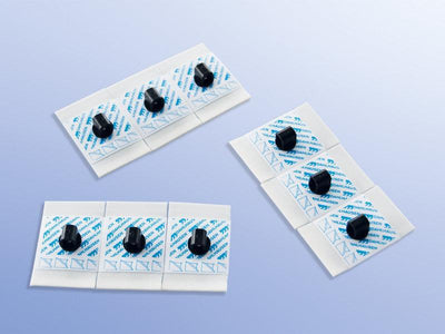 EKG-Elektode Erw. / Schaumstoff / eckig / röntgen-negativ / Wet-Gel / f. 4mm Stecker, PZN 3129444, 1900000454 - Notemed Medizintechnik 
