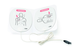 Trainingspads für ShockLink AED-Trainingskabel passend für Resusci Anne QCPR, 
 ShockLink™, 198-80150 Laerdal