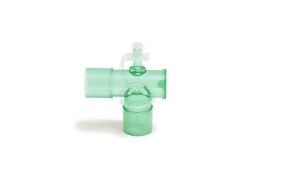 Winkeladapter, Winkeladaptern mit einer Vielzahl von Ports für diverse Anwendungen, Flip Top Cap mit 7.6mm Port - Zur Konnektion aller Standard 7.6mm - Notemed Medizintechnik 