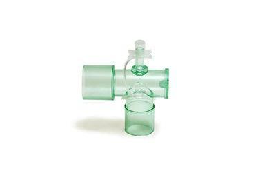 Winkeladapter, Winkeladaptern mit einer Vielzahl von Ports für diverse Anwendungen, Flip Top Cap mit 7.6mm Port - Zur Konnektion aller Standard 7.6mm - Notemed Medizintechnik 