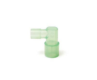 Winkeladapter, Winkeladaptern mit einer Vielzahl von Ports für diverse Anwendungen, Flip Top Cap mit 7.6mm Port - Zur Konnektion aller Standard 7.6mm - Notemed Medizintechnik 