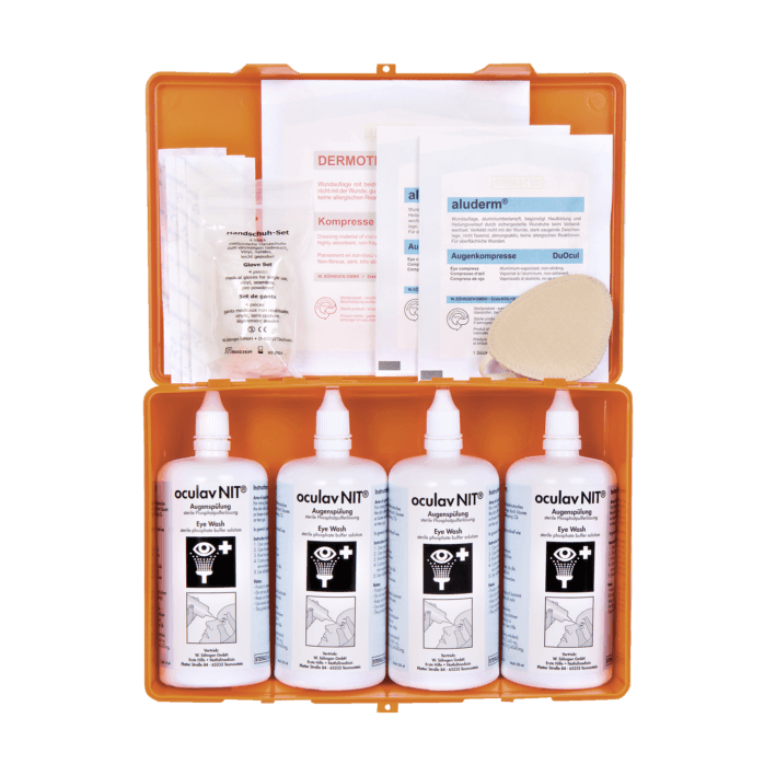 oculav NIT® -Box 4 x 250 ml Augenspülung, Augenspülflasche, 2010004 - Notemed Medizintechnik 