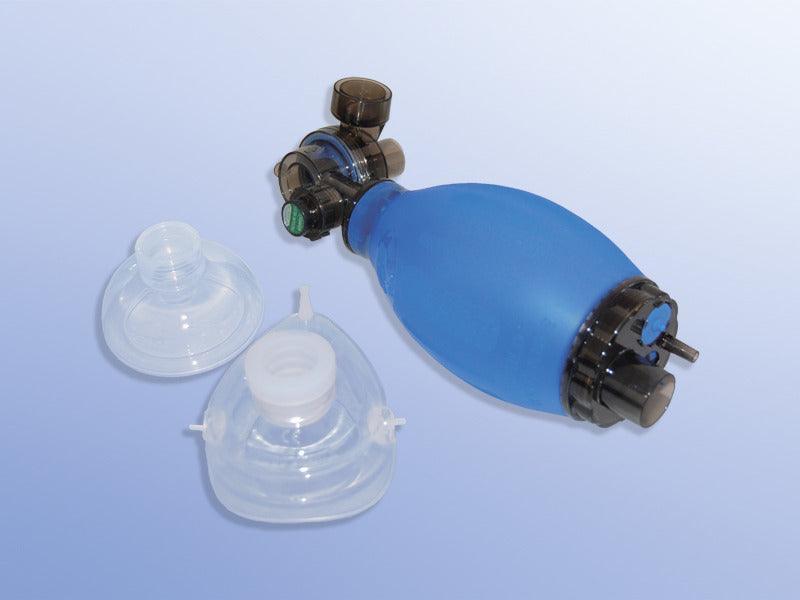Beatmungsbeutel aus Silikon für Kinder inkl. Maske Gr. 2 und Gr. 3, PZN 3655569, 5150000200 - Notemed Medizintechnik 