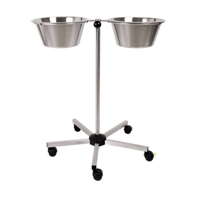 Waschschalenständer mit 2 Schalen, 6001008 - Notemed Medizintechnik 
