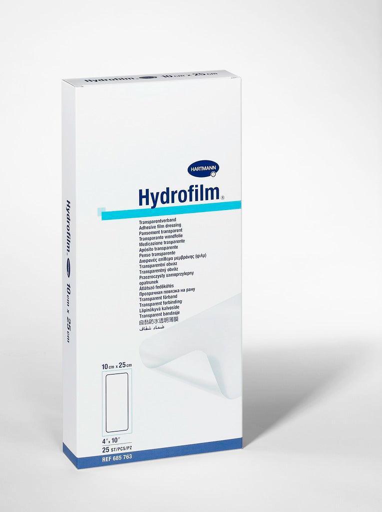 Hydrofilm Folienverband, steril, 6 x 7cm, 10 x 12,5 cm, 10 x 15 cm, 15 x 20 cm, 10 x 25 cm, 12 x 25 cm, 20 x 30 cm, 685755, 685756, 685757, 685758, 685759, 685760, 685761, 685762, 685763, 685764, 685765 - Notemed Medizintechnik 
