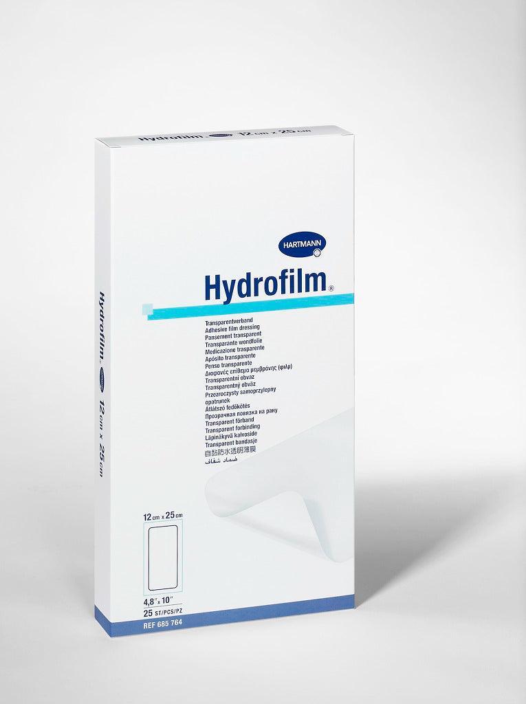 Hydrofilm Folienverband, steril, 6 x 7cm, 10 x 12,5 cm, 10 x 15 cm, 15 x 20 cm, 10 x 25 cm, 12 x 25 cm, 20 x 30 cm, 685755, 685756, 685757, 685758, 685759, 685760, 685761, 685762, 685763, 685764, 685765 - Notemed Medizintechnik 