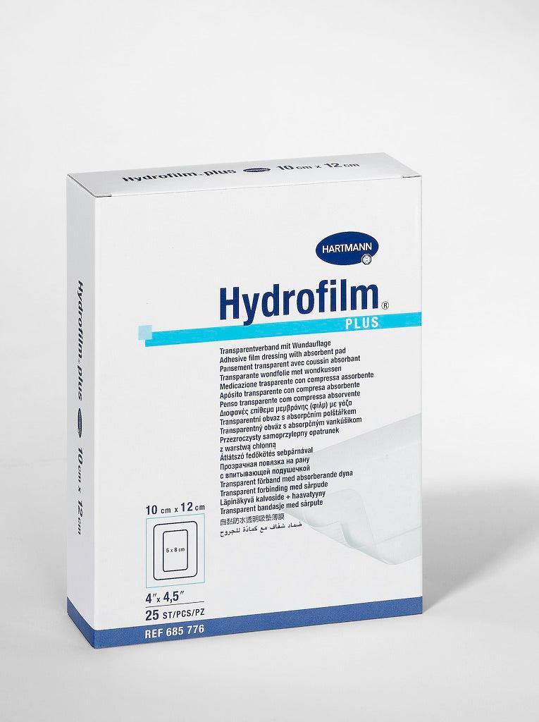 Hydrofilm Plus steril, 5 x7,2cm, 9 x 10 cm, 9 x 15 cm, 10 x 12 cm, 10 x 20 cm, 10 x 25 cm, 10 x 30 cm, Transparentverband, Pflaster, Wundschnellverband, Wundpflaster, 685770, 685771, 685772, 685773, 685774, 685775, 685776, 685777, 685778, 685779, 685780 - Notemed Medizintechnik 