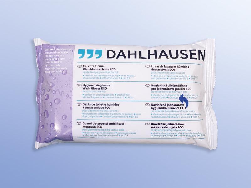 Waschhandschuh ECO, Pflegeartikel, Pflegebedarf, Waschhandschuhe, VE = 24 Pck. á 8 Stück / 24 x 23 cm, PZN 9882094, 7599000013 - Notemed Medizintechnik 