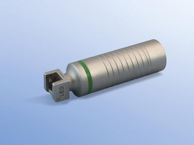 Laryngoskop-Griff LED kurz (short neck) mit Batterie für Erw., 9000309680 - Notemed Medizintechnik 