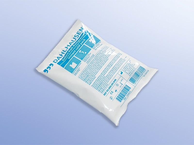 Sofortkompresse Quick & Cold Typ 2, 15 Stück, 21 cm, Kälte Sofortkompresse, PZN 7234273, 9300000048 - Notemed Medizintechnik 