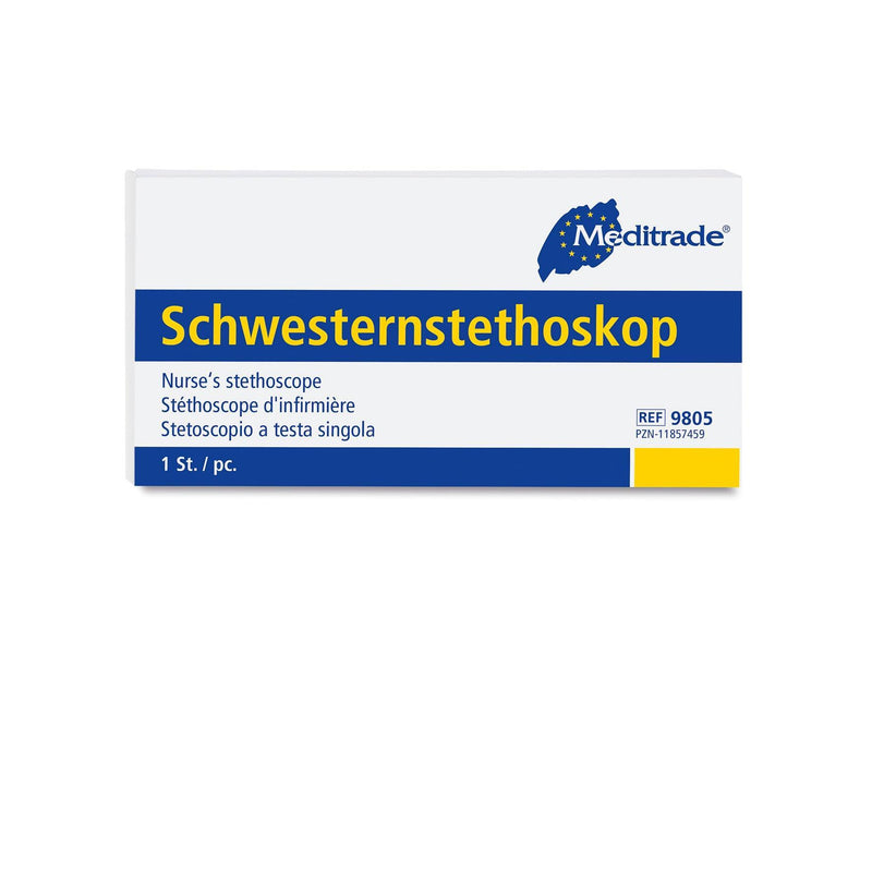 Schwesternstethoskop, SCHWESTERNSTETHOSKOP ZUR AUSKULTATION BEI ERWACHSENEN UND KINDERN, 9805 - Notemed Medizintechnik 
