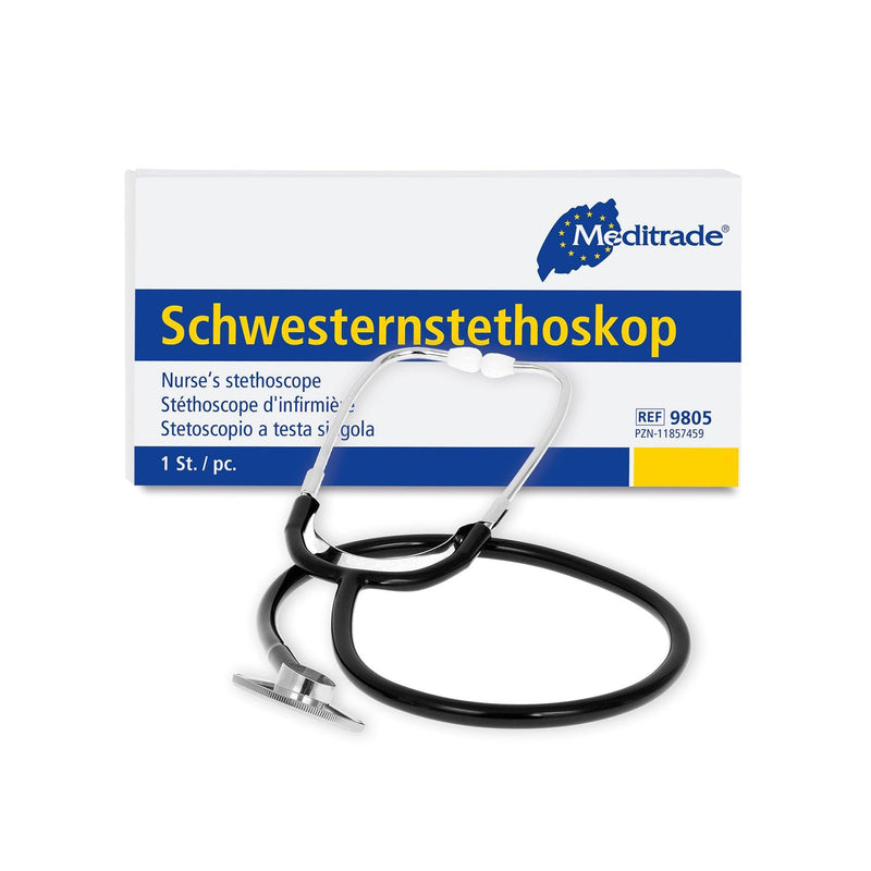 Schwesternstethoskop, SCHWESTERNSTETHOSKOP ZUR AUSKULTATION BEI ERWACHSENEN UND KINDERN, 9805 - Notemed Medizintechnik 