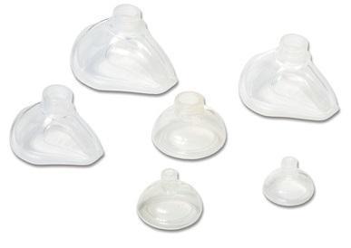 Ambu Open-Cuff Silikon-Gesichtsmaske, Mehrweg-Gesichtsmaske, Größe 0 - 5, Neugeborene/Säuglinge / Kleinkinder / Jugendliche / Erwachsene - Notemed Medizintechnik 