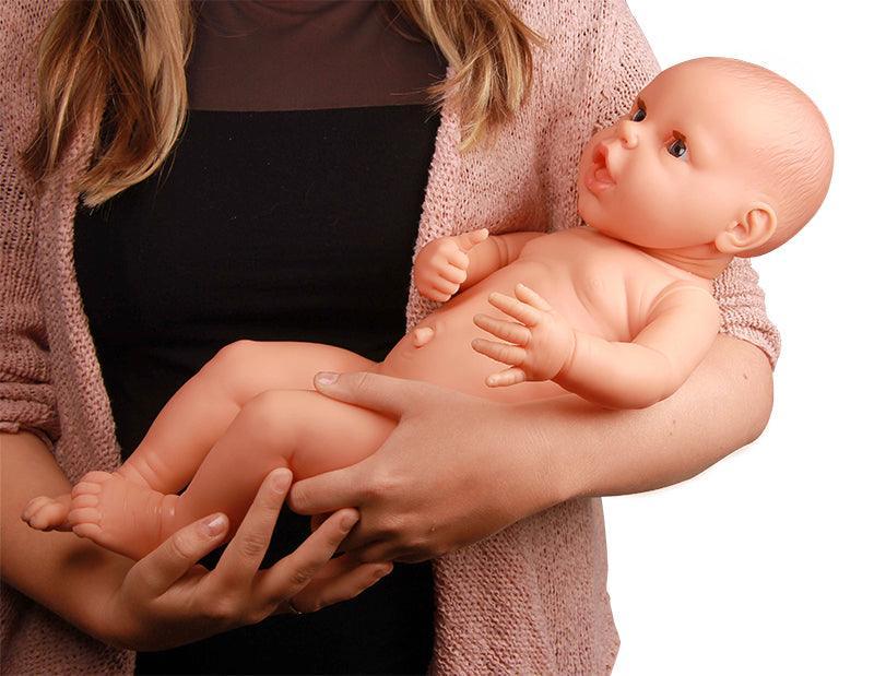 Neugeborenenpuppe für Wickelübungen, weiblich, BA73 - Notemed Medizintechnik 