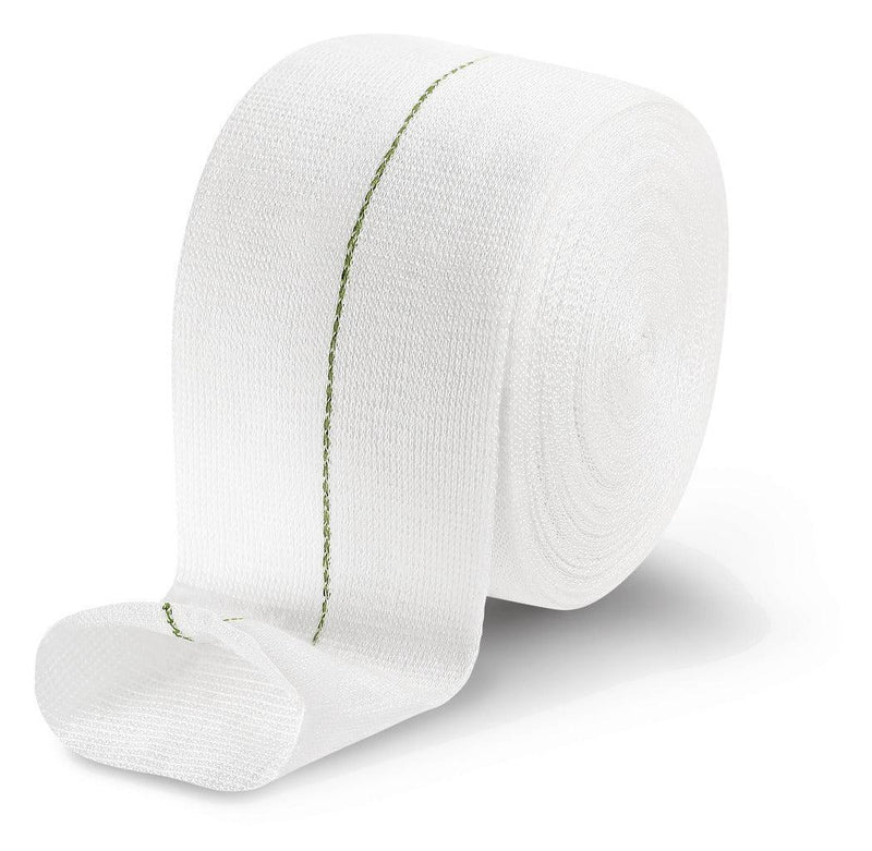 Coverflex fast, dauerelastischer Schlauchverband, Gr.1 (3,5cm x 10m), Gr.2 (5cm x 10m) Gr.3 (7,5cm x 10m), Gr.4 (10,75cm x 10m), Gr.5 (17,5cm x 10m), 931025, 
931026, 
931027, 
931028, 
931029 - Notemed Medizintechnik 