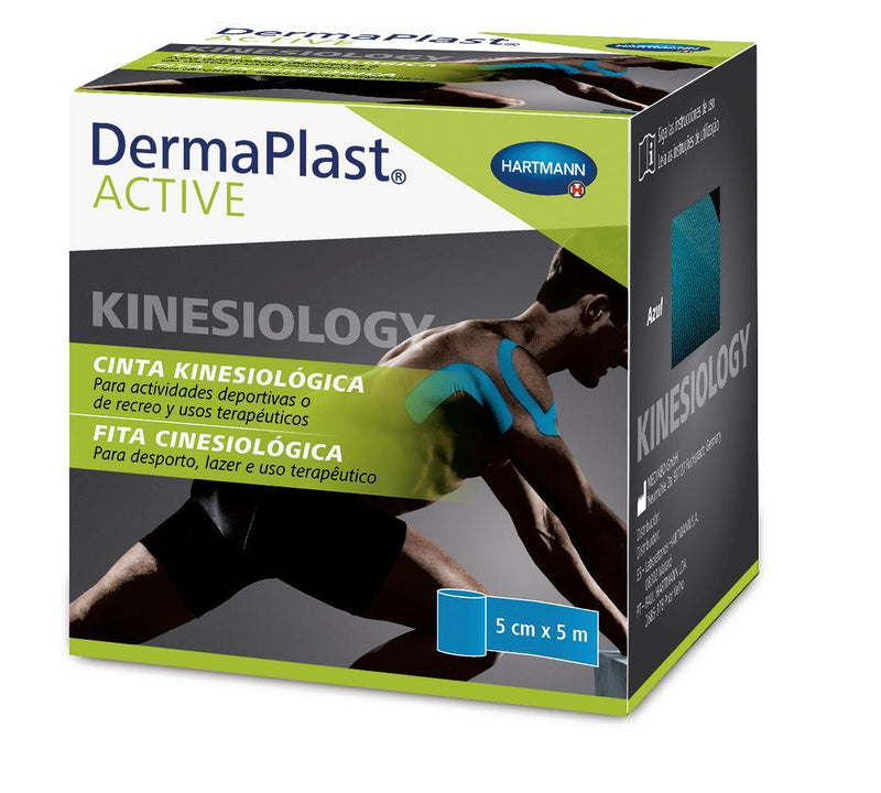 DermaPlast Active CoolFix Bandage 6cm x 4m, Selbstkühlende Stützbinde – zur Kühlung von Verletzungen, 522013 - Notemed Medizintechnik 