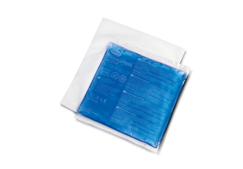 DermaPlast Active Hot/Cold Pack groß 12x29cm, klein 13x14cm, Hot/Cold – zur Kälte- und Wärmetherapie von Verletzungen und zur Schmerzlinderung, 522023, 522022 - Notemed Medizintechnik 