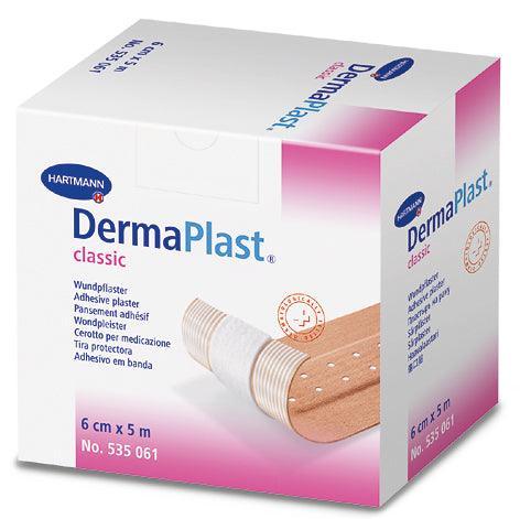 DermaPlast classic 4 cm, 6 cm, 8 cm, Wundverband, Pflaster, Wundpflaster, Wundschnellverband, 535051, 535061, 535071 - Notemed Medizintechnik 